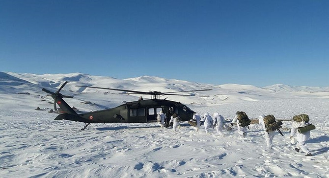 Ağrı'da PKK'ya hava destekli operasyon