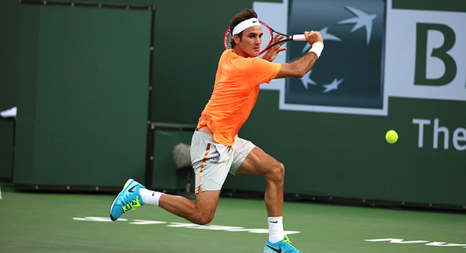 Indian Wells 5. kez Federer'in