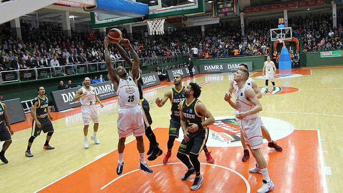 Banvit sahasında mağlup oldu
