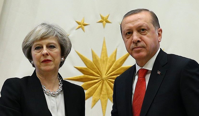 Erdoğan, May'e taziyelerini iletti