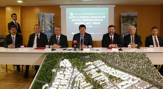 Antalya'da kentsel dönüşüm protokolü imzalandı