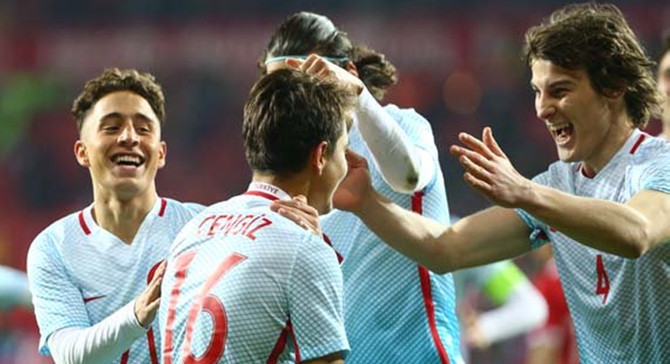 Milliler Eskişehir'de farklı kazandı