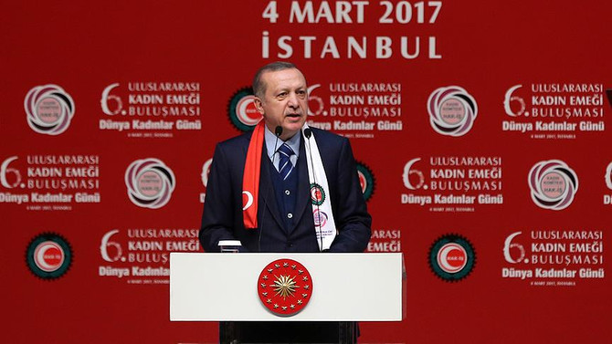 Erdoğan: 16 Nisan tezgahı bozma günüdür