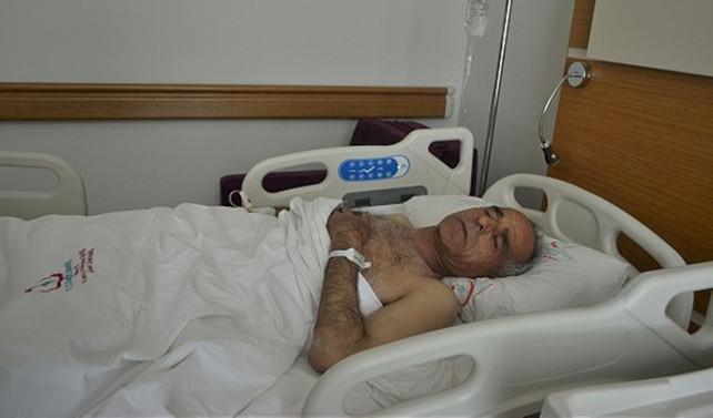 Suriyeli pilot Hatay'da ameliyat ediliyor