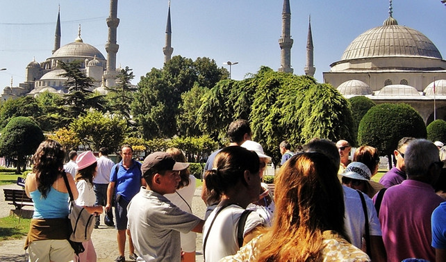 İstanbul'un ziyaretçisi azaldı