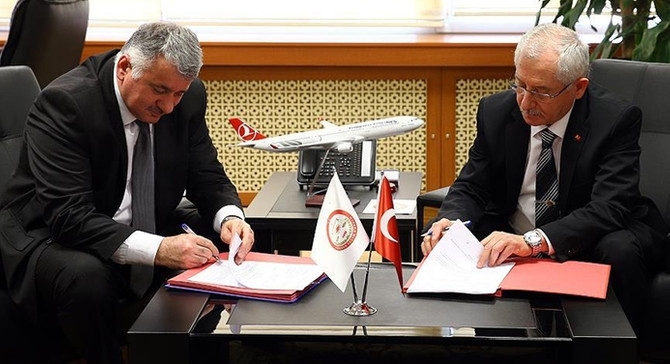 YSK ve THY'den referandum protokolü