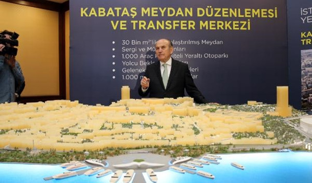 Topbaş'dan Kabataş meydanı açıklaması