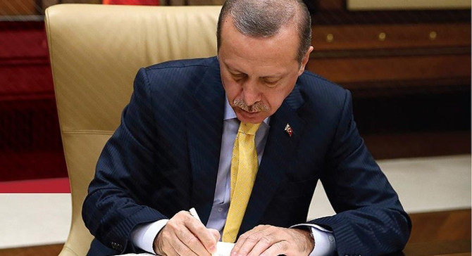 Cumhurbaşkanı Erdoğan'dan kanun onayı