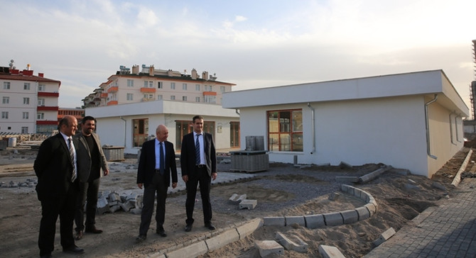 Kocasinan Belediyesi'nden esnafa 10 adet modern işyeri