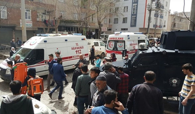 Valilik: 1 ton patlayıcı kullanıldı