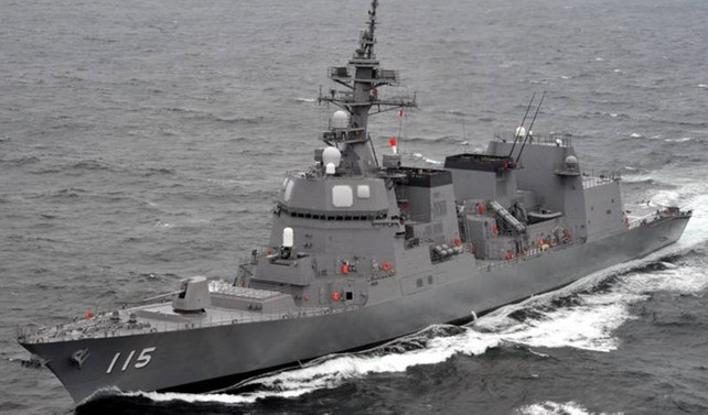 Japon destroyerleri ABD filosuna eşlik edecek