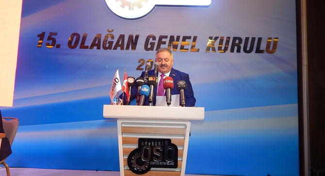 Kayseri OSB’de Tahir Nursaçan güven tazeledi