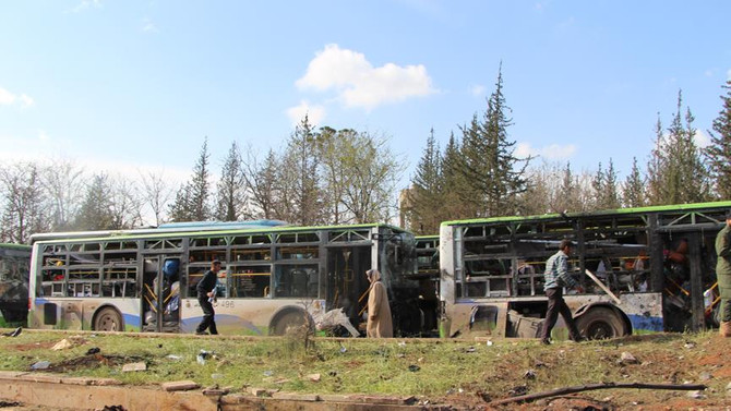 BM, Suriye'de tahliye konvoyuna saldırıyı kınadı