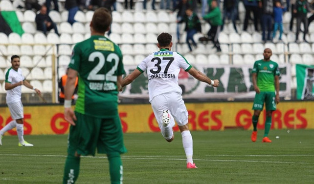 Akhisar'dan 5 gollü galibiyet