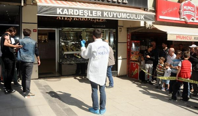 İstanbul'da kuyumcu soygunu