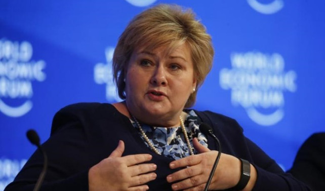 Norveç Başbakanı Solberg Çin’de
