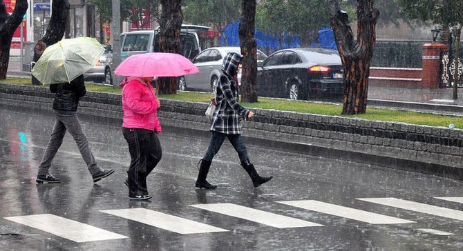 Meteorolojiden sağanak ve dolu uyarısı