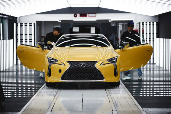 Lexus LC'nin üretimi başladı