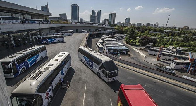 Bayram yoğunluğuna otobüs takviyesi