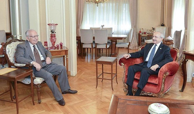 Kılıçdaroğlu, Cindoruk'u ziyaret etti