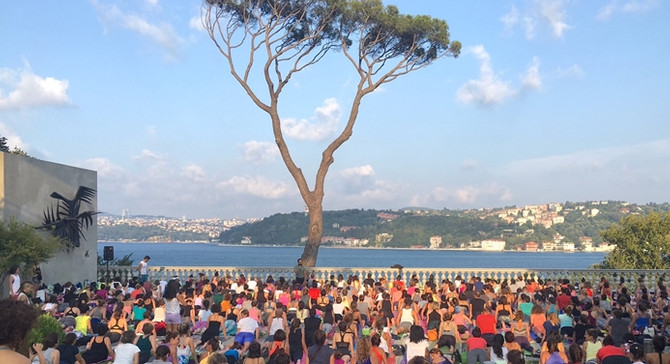 Müzede Yoga da yapılır!