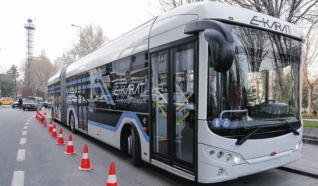 Bozankaya elektrikli otobüste iddialı büyüyor