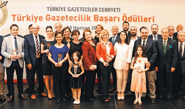 Türkiye Gazetecilik Başarı Ödülleri sahiplerini buldu