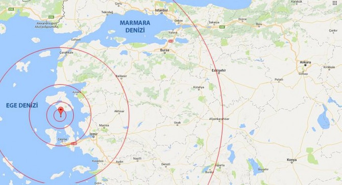 Ege Denizi'nde depremler sürüyor