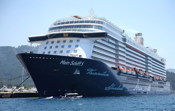 Kruvaziyer turizmi yarı yarıya düştü