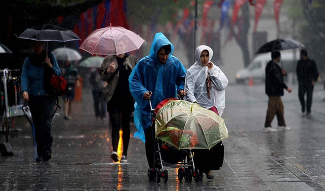 Meteoroloji'den sağanak yağış uyarısı