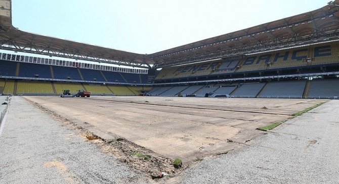 Fenerbahçe tesislerini yeni sezona hazırlıyor