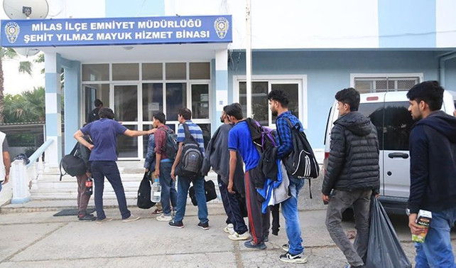 Muğla'daki operasyonda 98 kaçak göçmen yakalandı