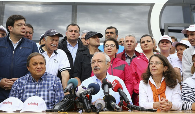 'Adalet Yürüyü'şü altıncı gününde
