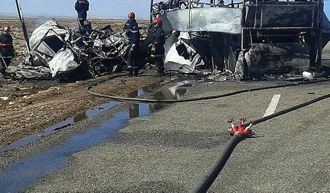 Brezilya’da trafik kazası: 21 ölü
