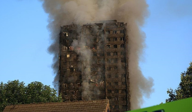 Londra'daki yangının nedeni belli oldu