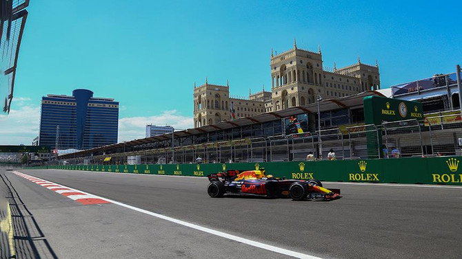 Bakü'de Formula 1 heyecanı