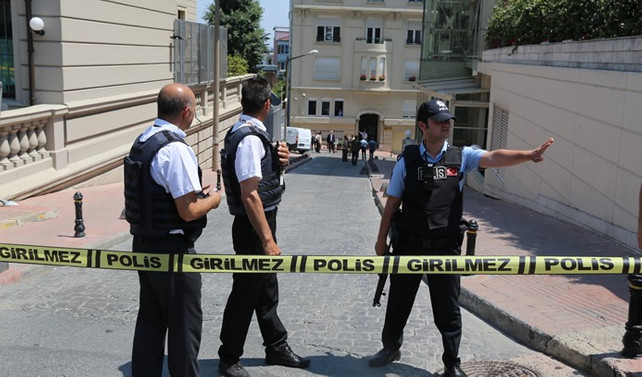 Alman Konsolosluğunda şüpheli paket paniği