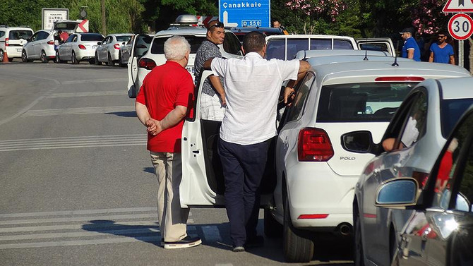 Çanakkale iskelelerinde yoğunluk