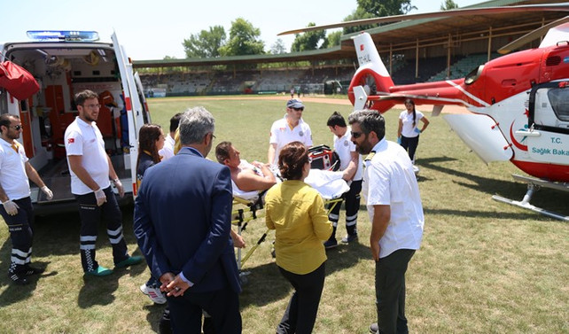 CHP'li vekil 'adalet yürüyüşü' sırasında kalp spazmı geçirdi