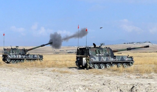 TSK, YPG'nin taciz ateşine karşılık verdi