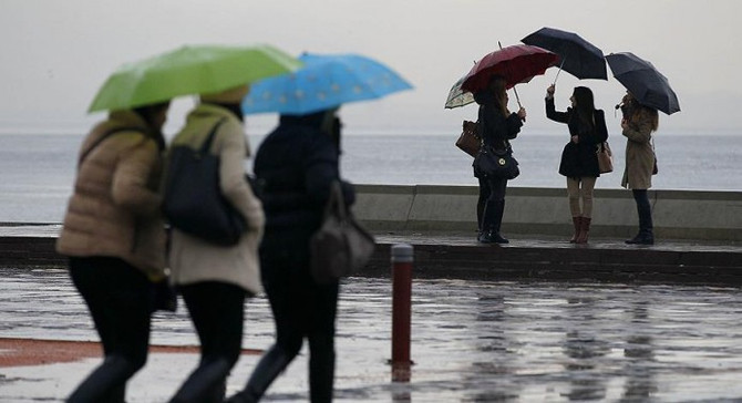 Marmara'ya kuvvetli yağış uyarısı