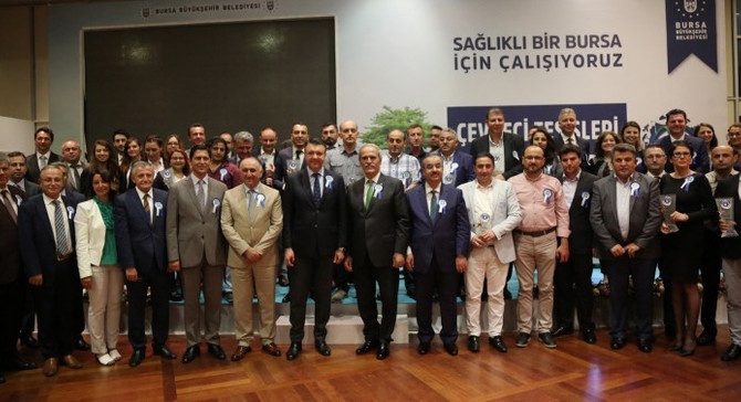Çevreci tesis ödülleri sahiplerini buldu