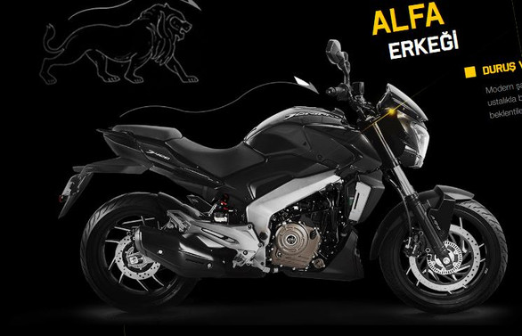 Bajaj, Ankara'da Dominar 400'ü tanıttı