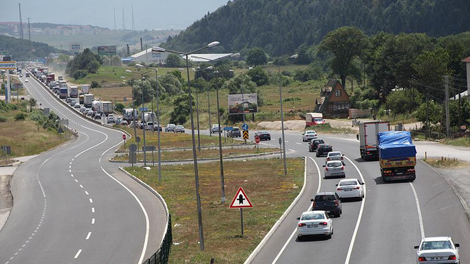Bolu Dağı'nda onarım çalışması