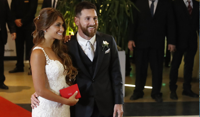 Lionel Messi, Antonella Roccuzzo ile evlendi