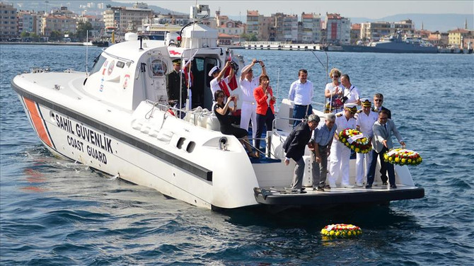 Denizcilik ve Kabotaj Bayramı için tören düzenlendi