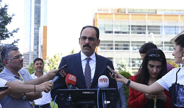 Kalın: Körfez'de çözüme dair bazı emareler var