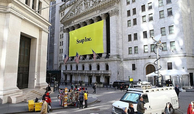 Snapchat hisseleri ilk halka arz fiyatının altına düştü