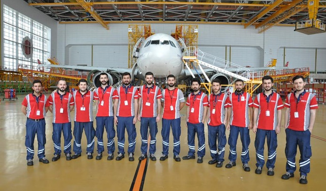 5 yılda 1787 uçak bakım teknisyeni