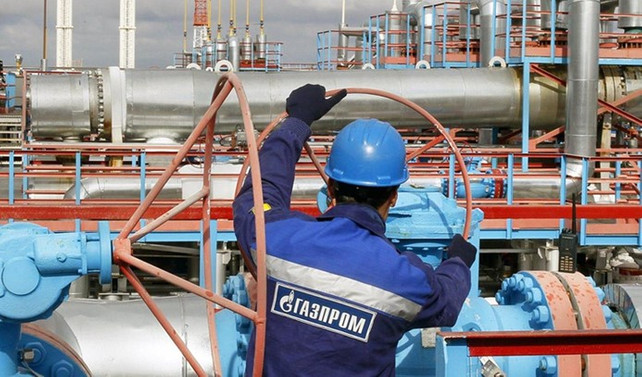 Gazprom'um üretimi ve ihracatı yükseldi